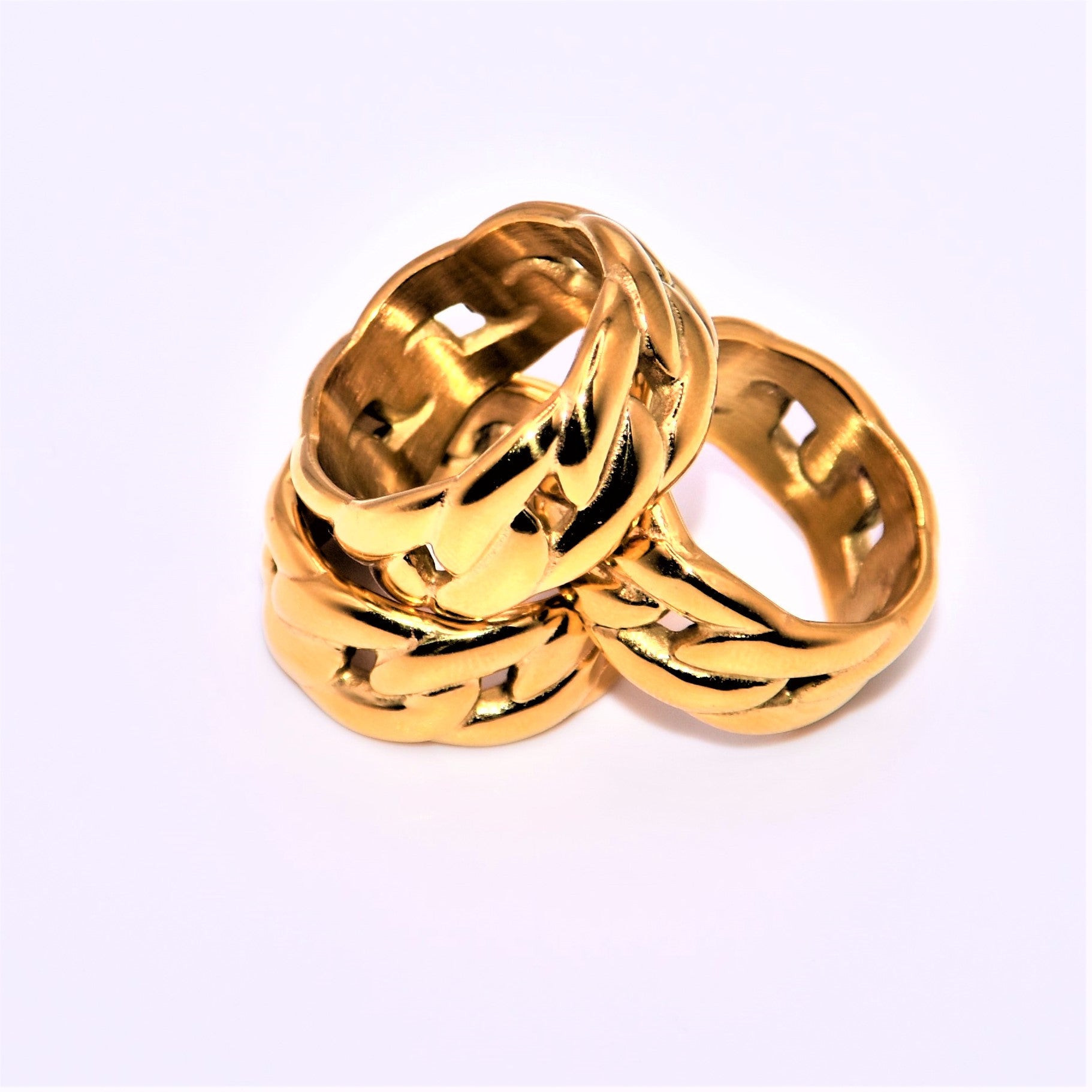 Gold Cable Ring